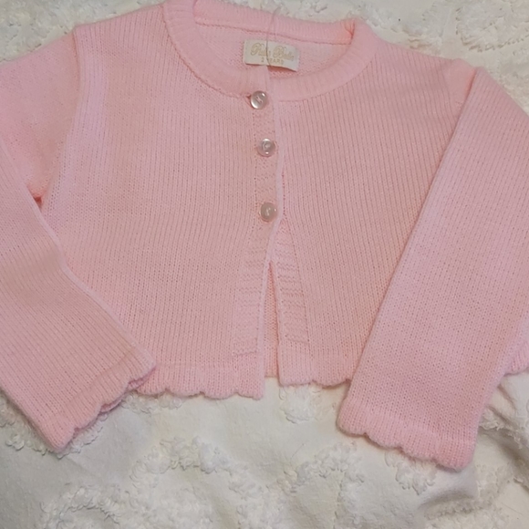 Pink cardigan 2T - Picture 1 of 1
